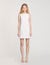 Kurzes Kleid mit Strass-Details