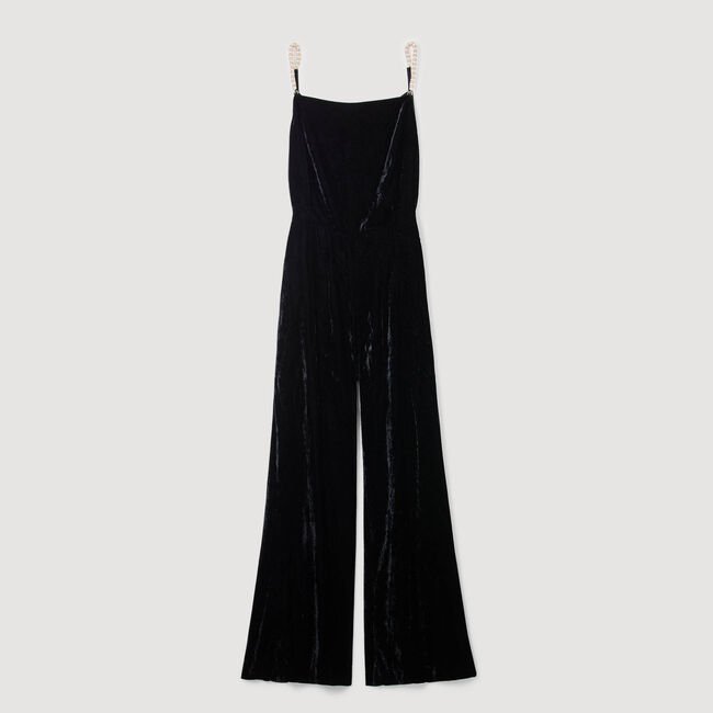 Velvet jumpsuit