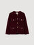 Veste double face boutonnée