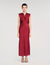 V-neck maxi dress