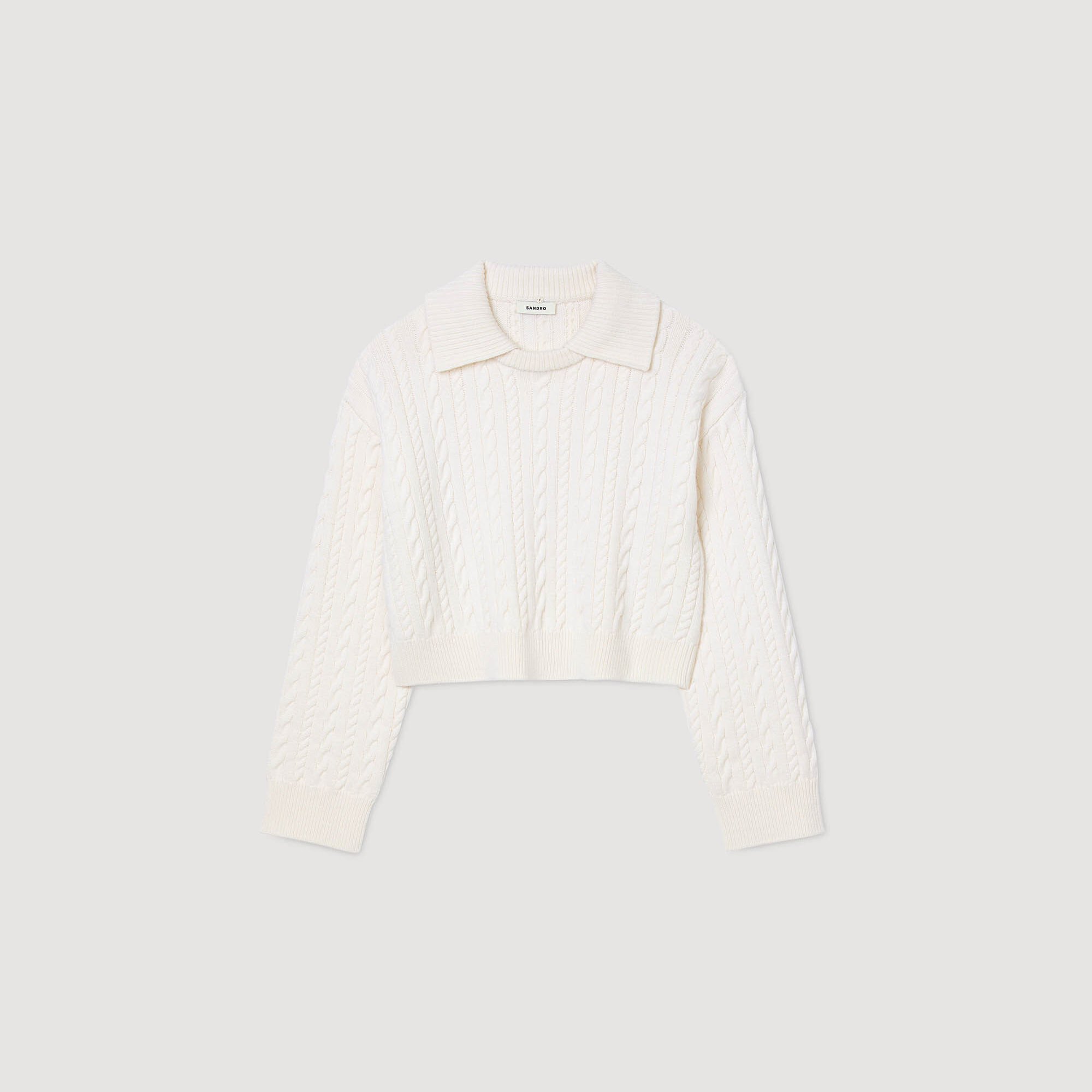 Pullover mit Matrosenkragen
