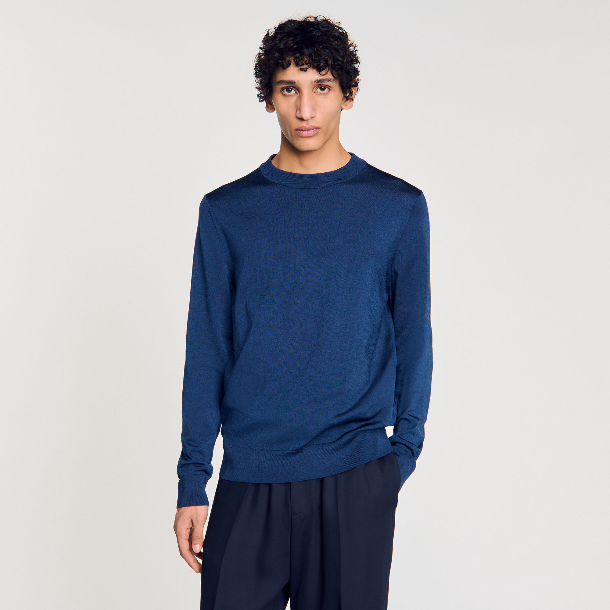 Fine knit jumper
