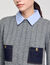 Cropped wool and cashmere jumper