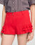 Ruffled shorts