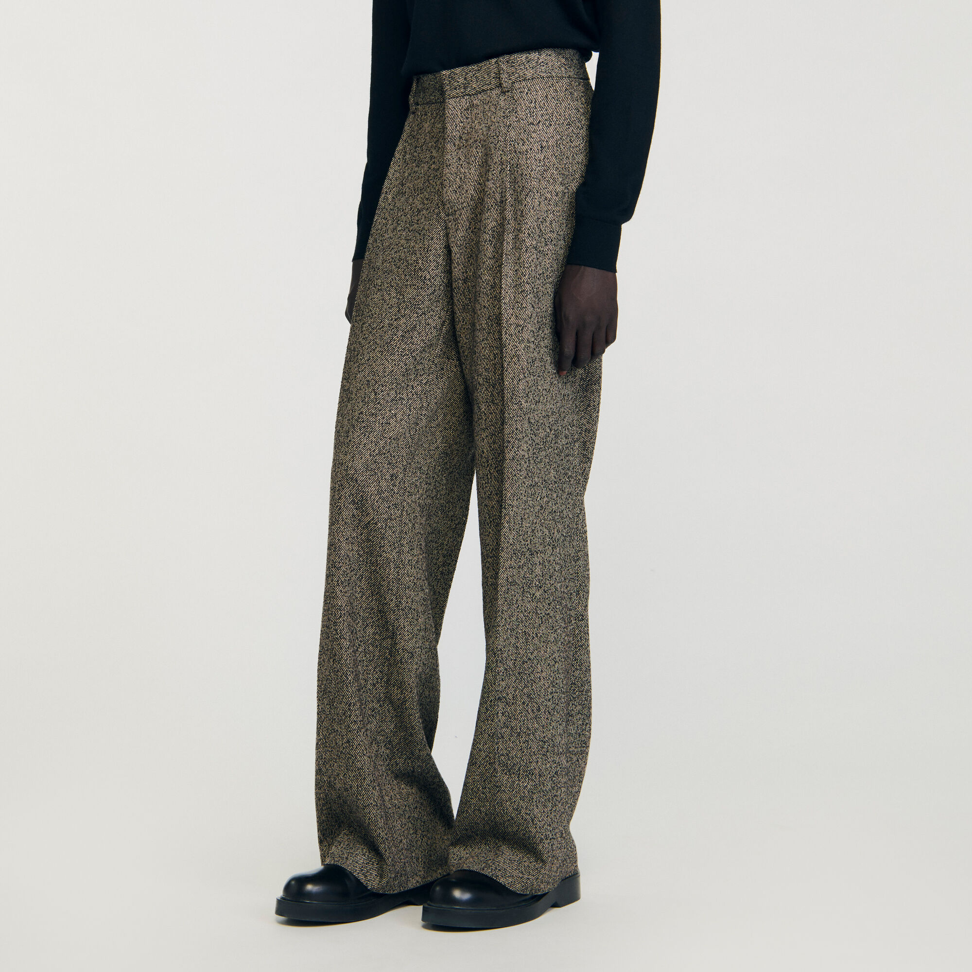 Pantalon de costume large 