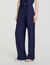Striped sequin trousers