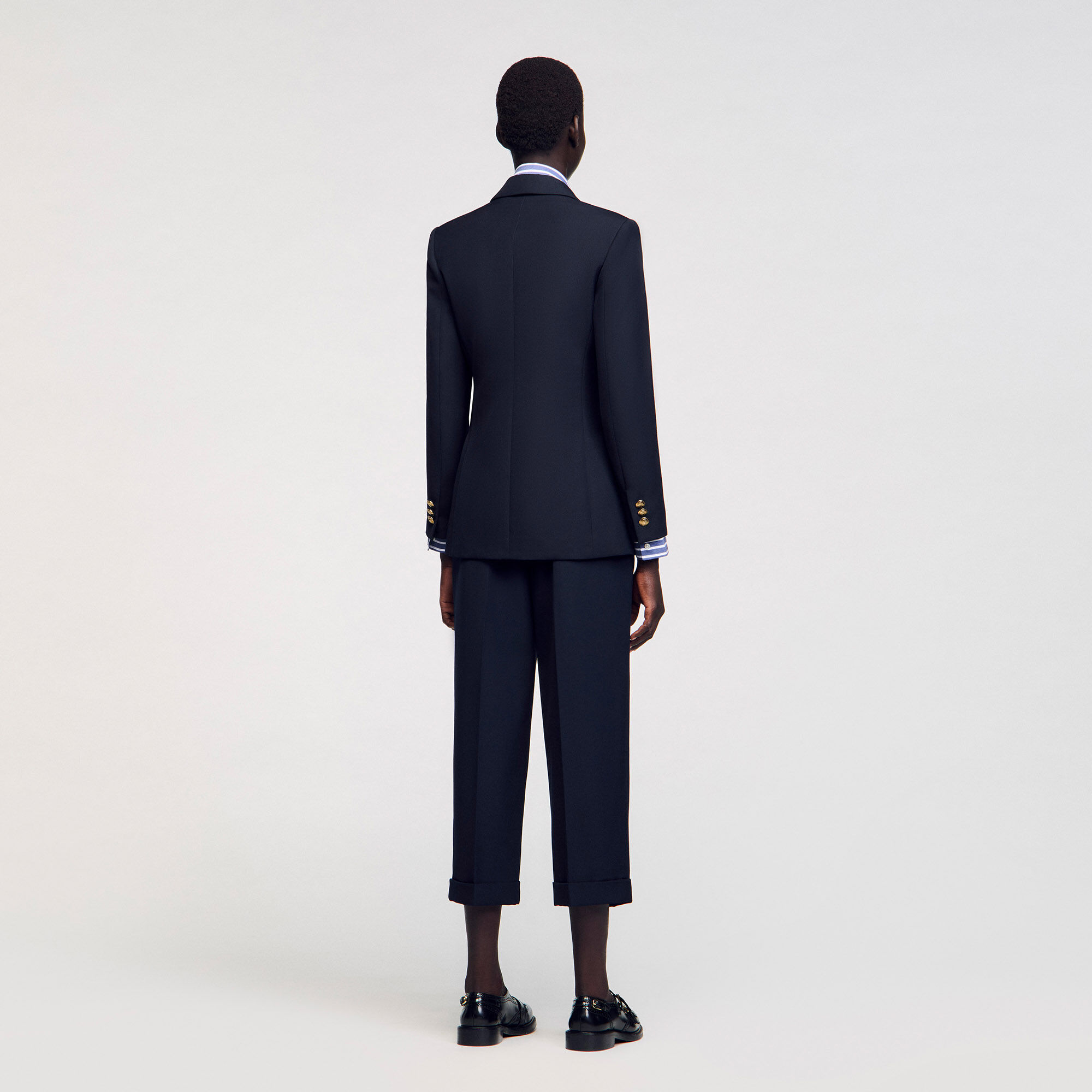 Veste de costume double boutonnage
