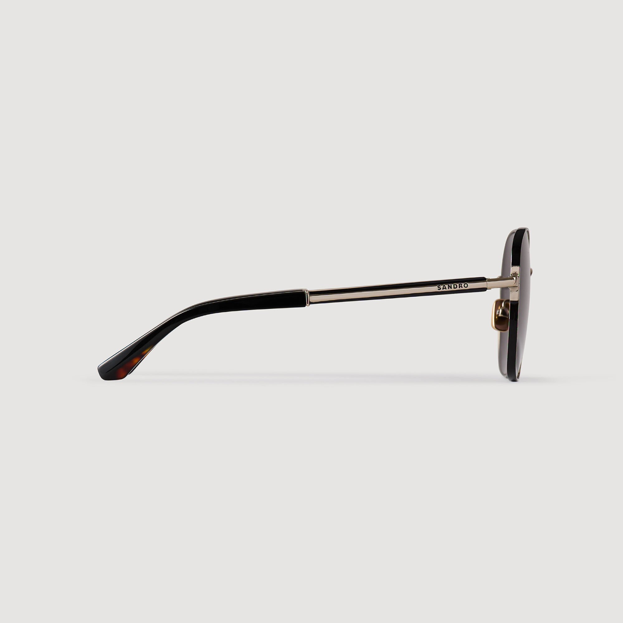 Lunettes de soleil en métal