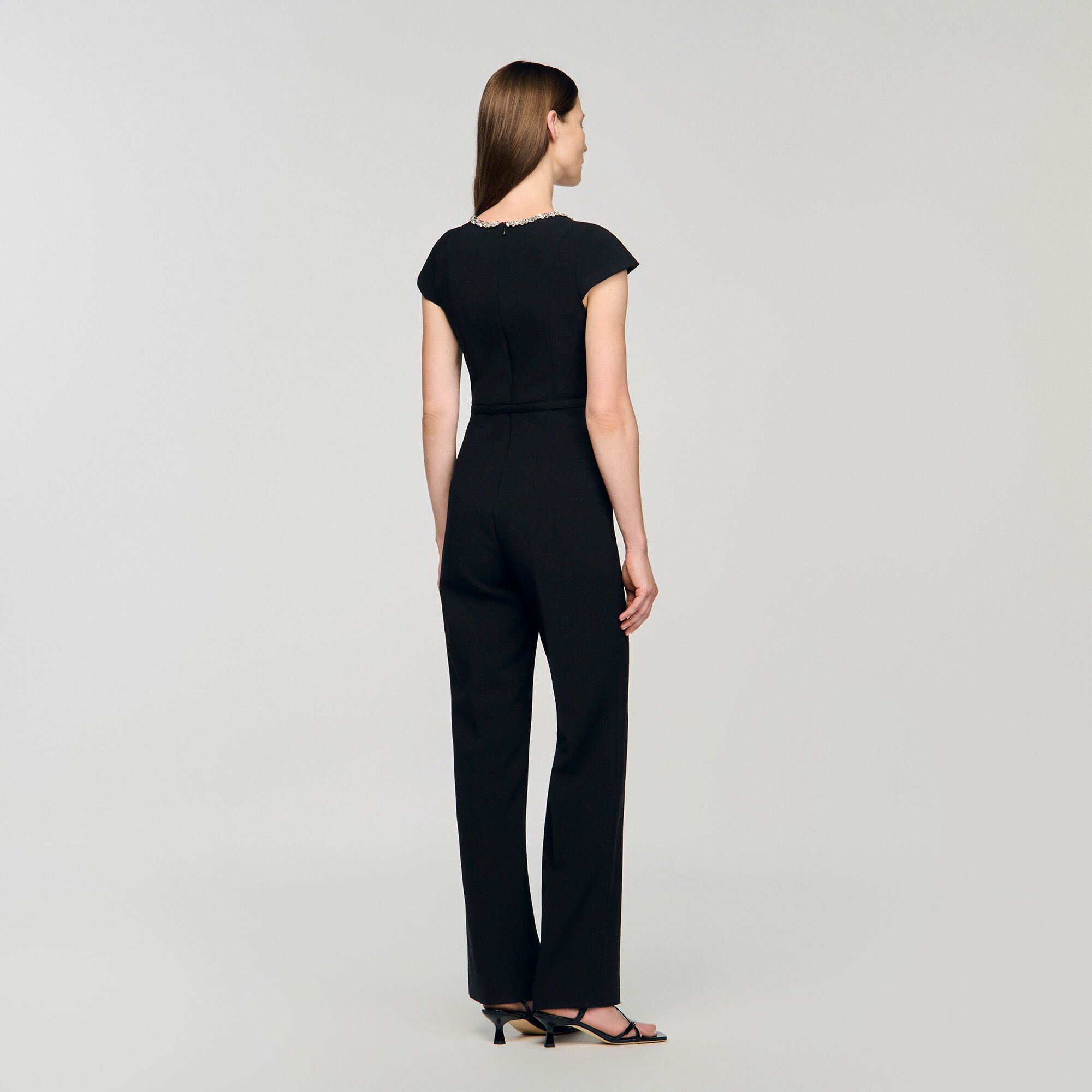 Overall mit Strass am Kragen