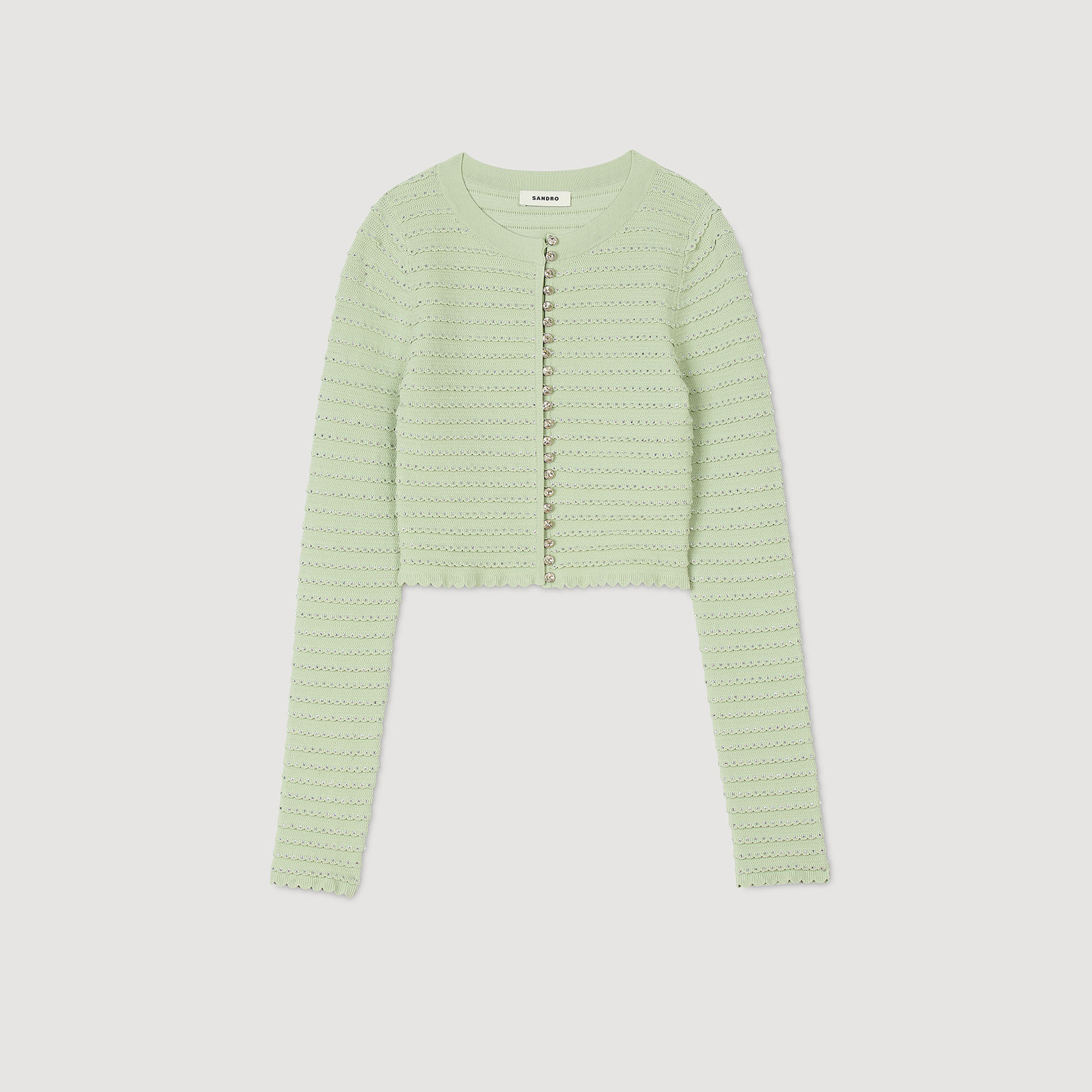 Rhinestone cardigan