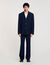 Oversize-Anzugjacke aus Wolle