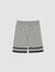 Fließende Bermudashorts mit Print