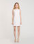 Kurzes Kleid mit Strass-Details