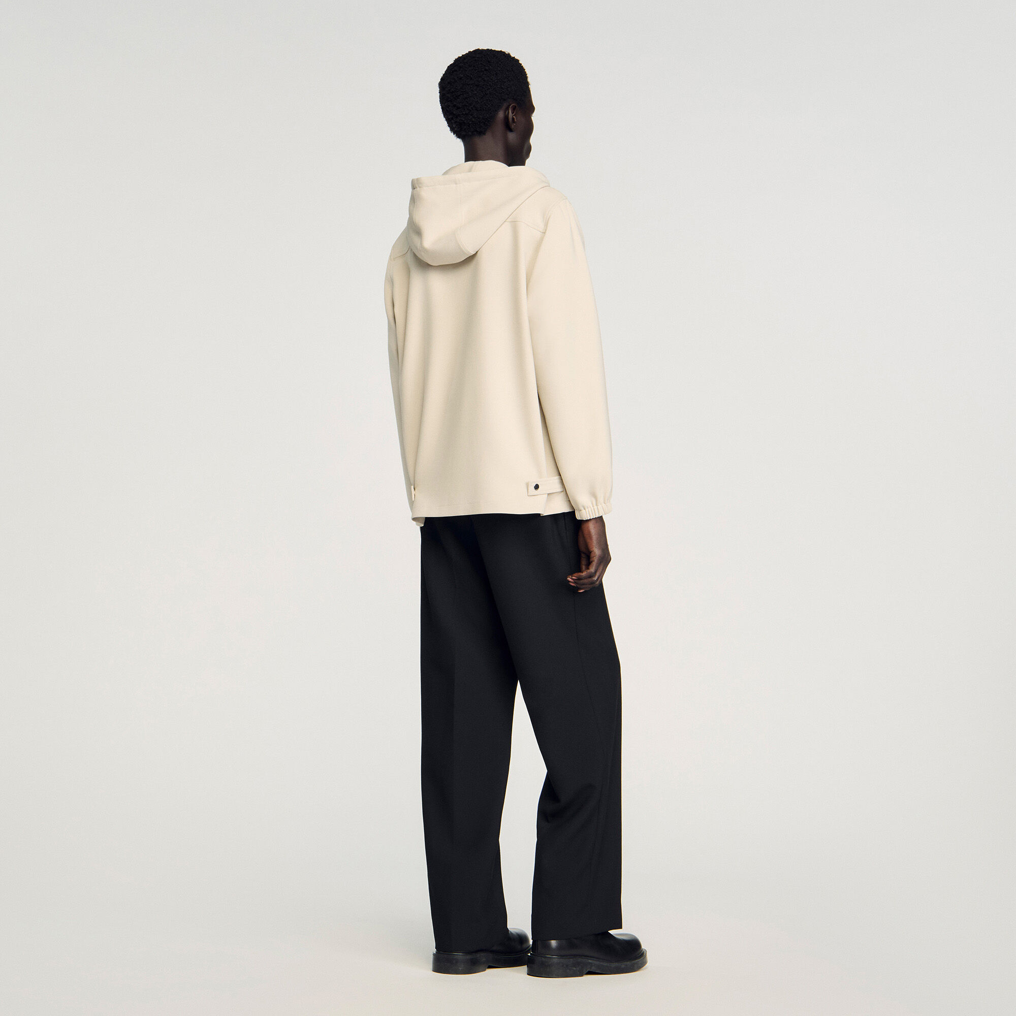 Hooded shirt