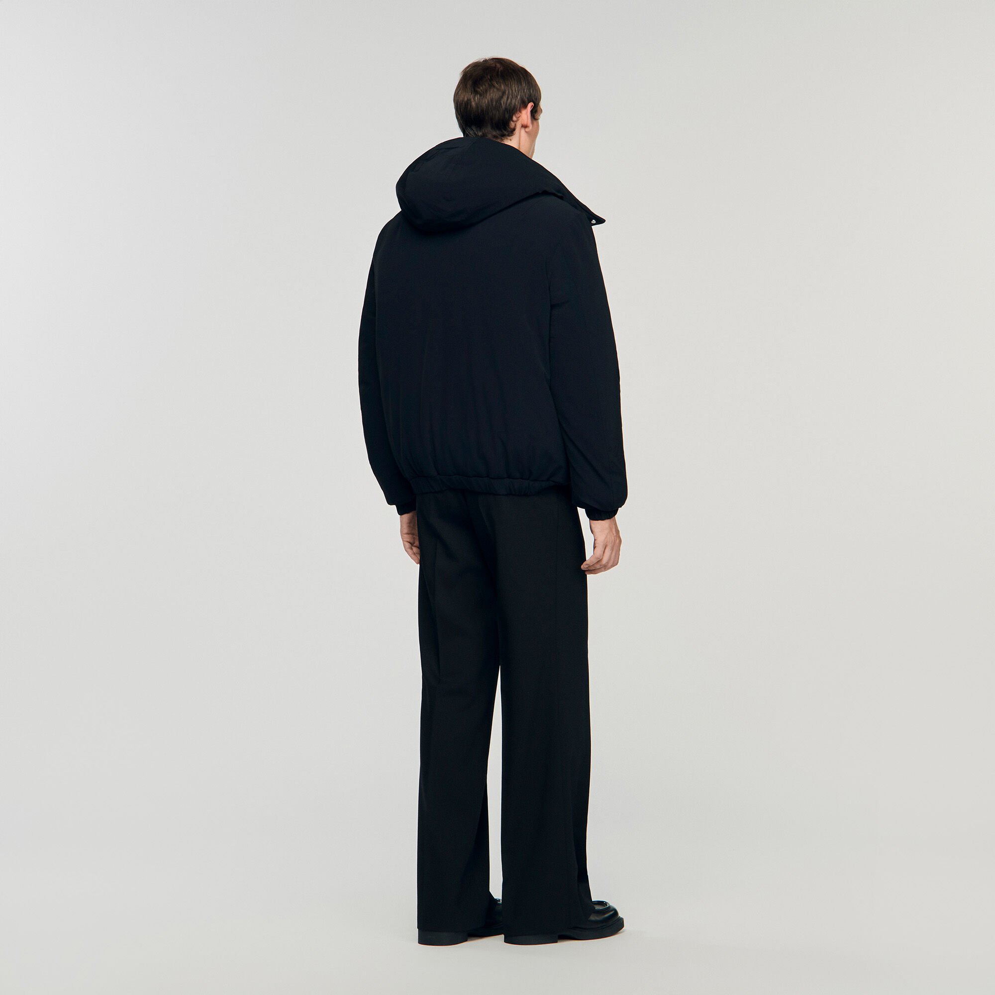 Puffer jacket with hood