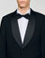 Wool jacket with shawl collar