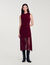 Robe en maille velours 