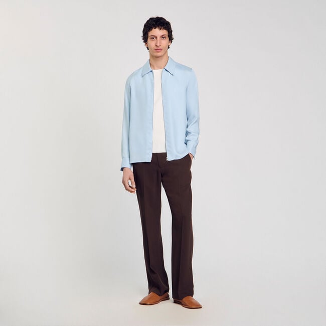 Chemise zippée