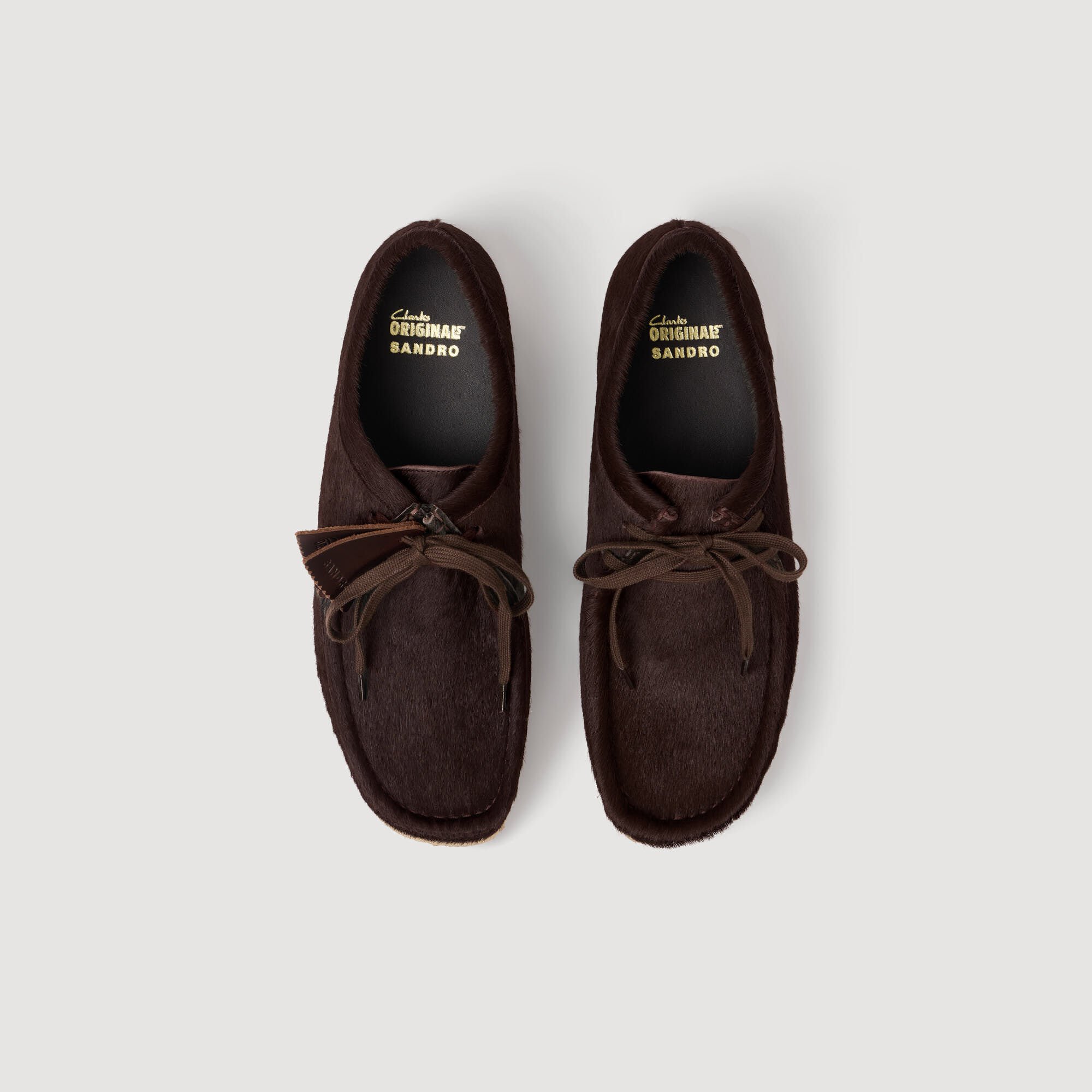 Derbys Wallabee™ mit Ponyfell-Optik
