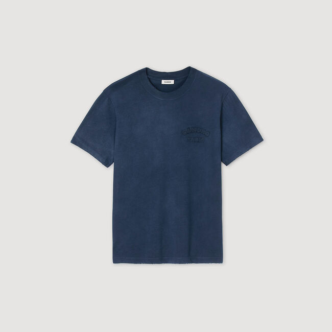 T-shirt effet usé