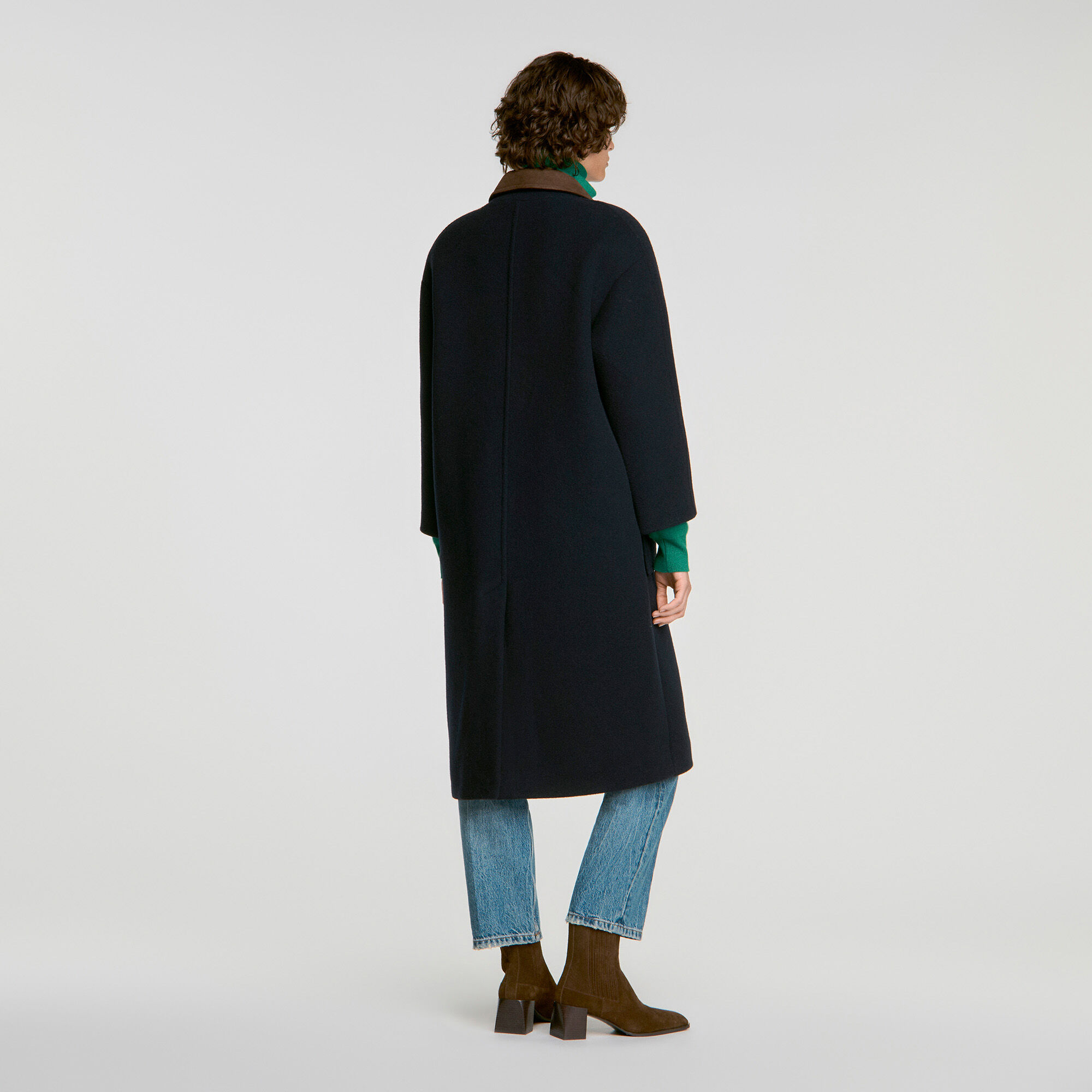 Double-faced wool duffel coat - Women | Sandro