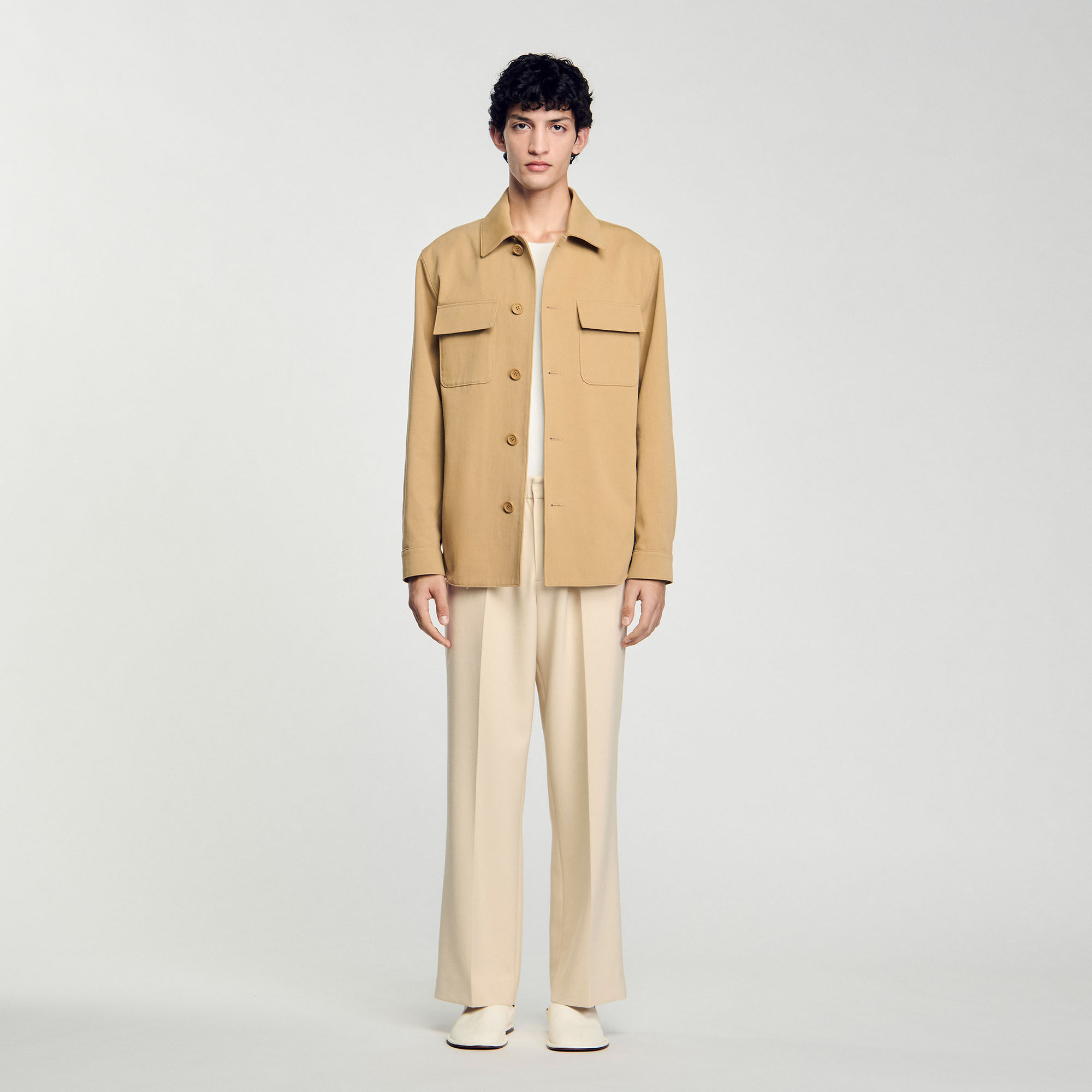 Overshirt with pockets