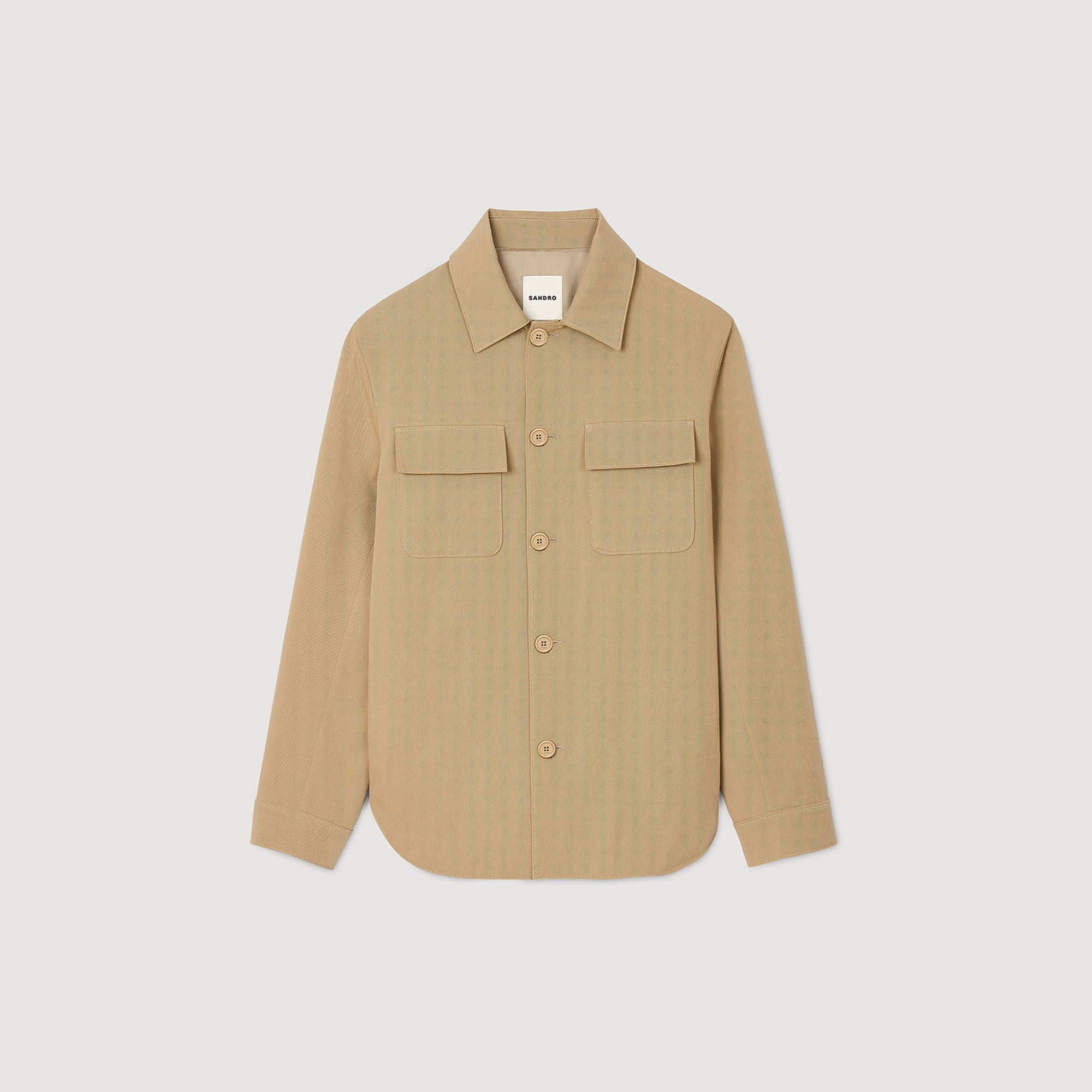 Overshirt with pockets