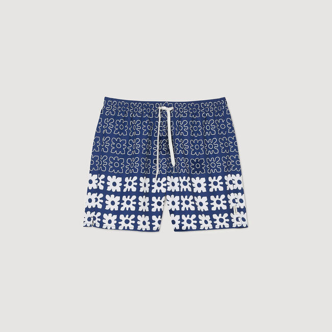 Maillot de bain à imprimé fleuri