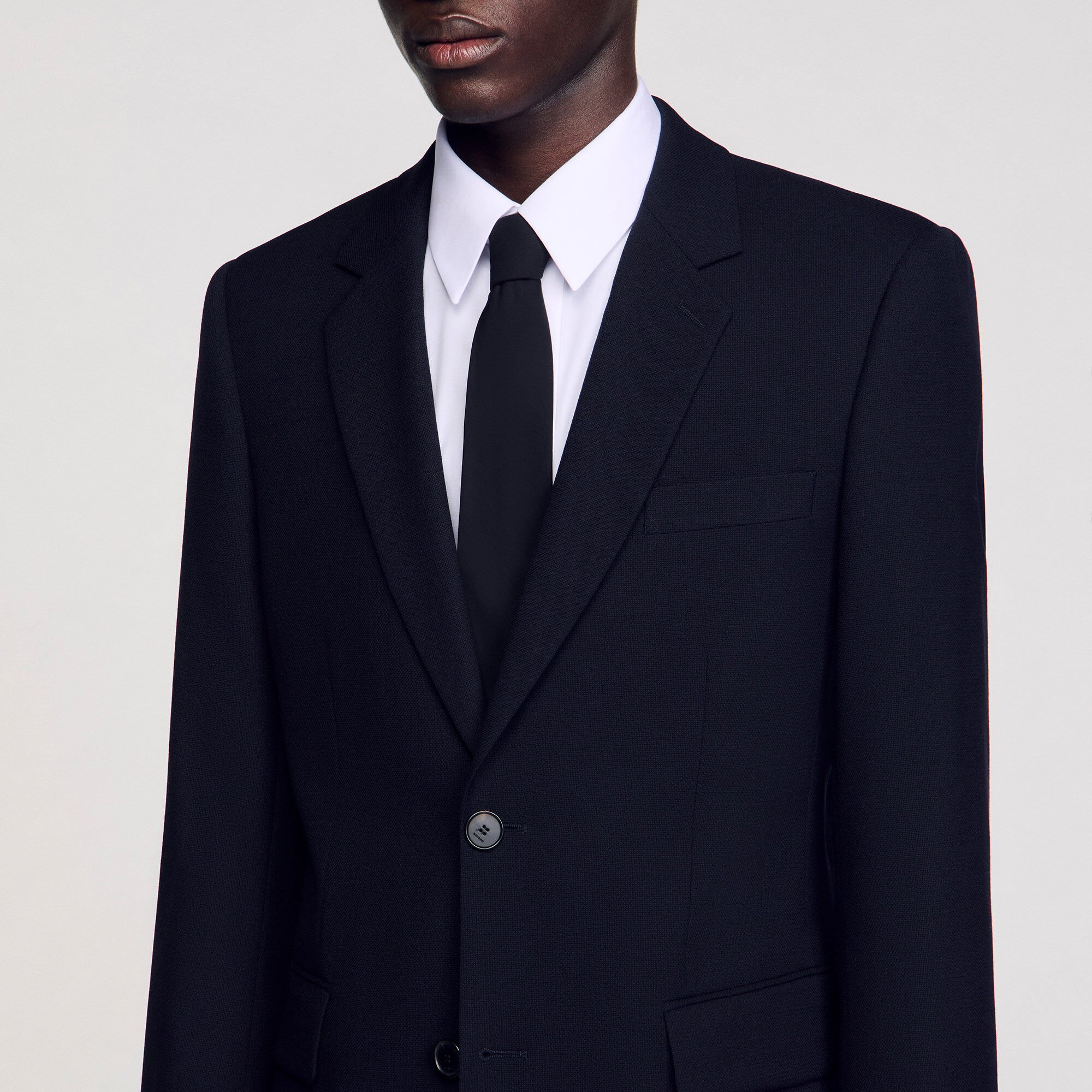 Wool suit jacket