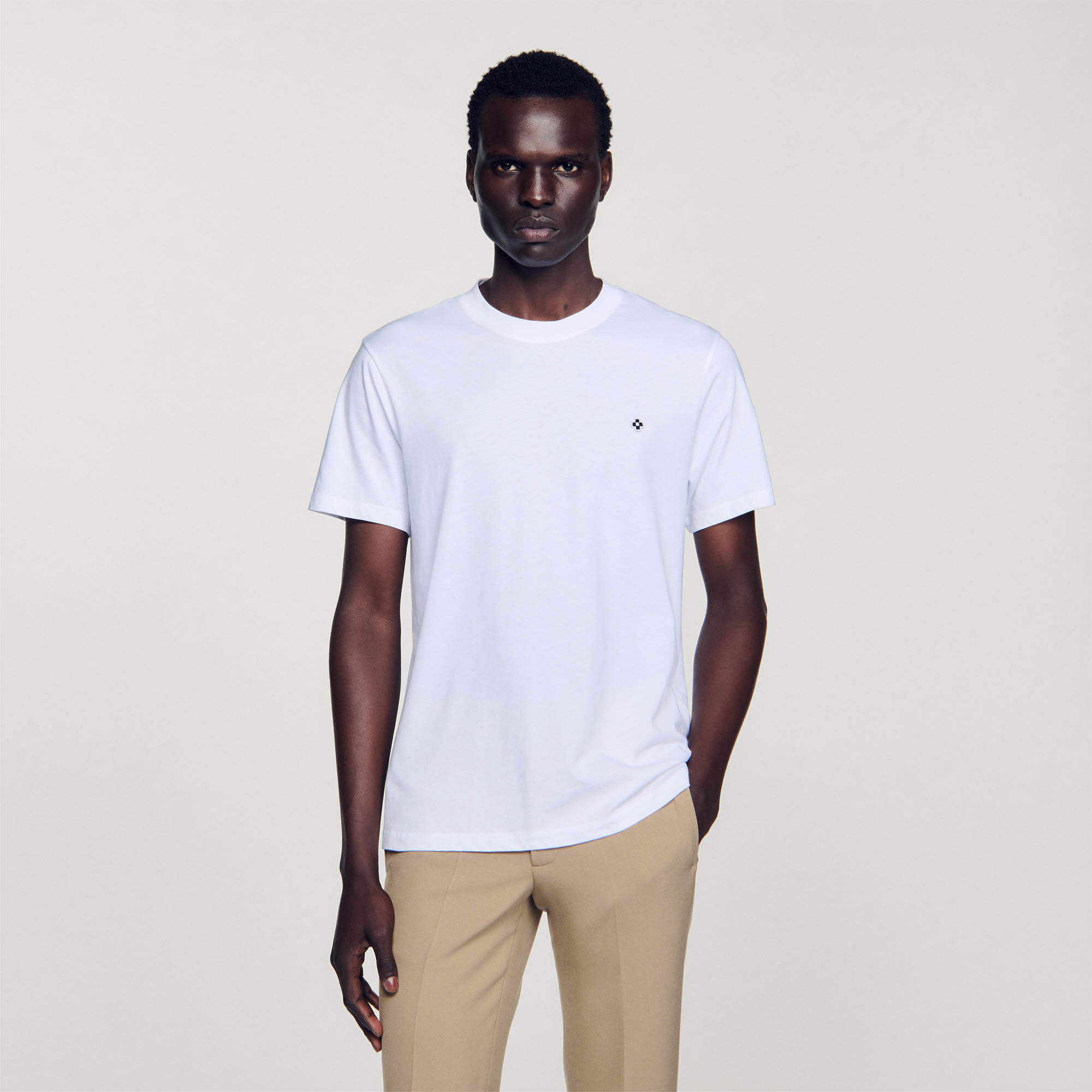 T-shirt patch Square Cross
