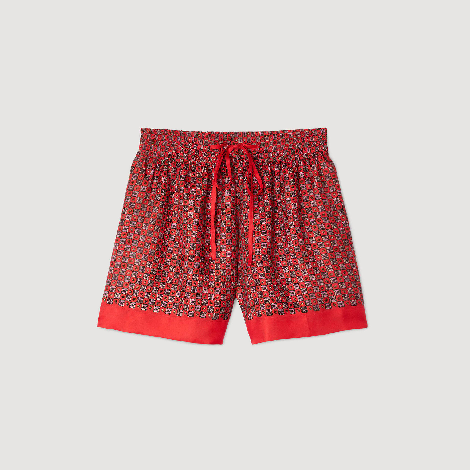 Short imprimé foulard