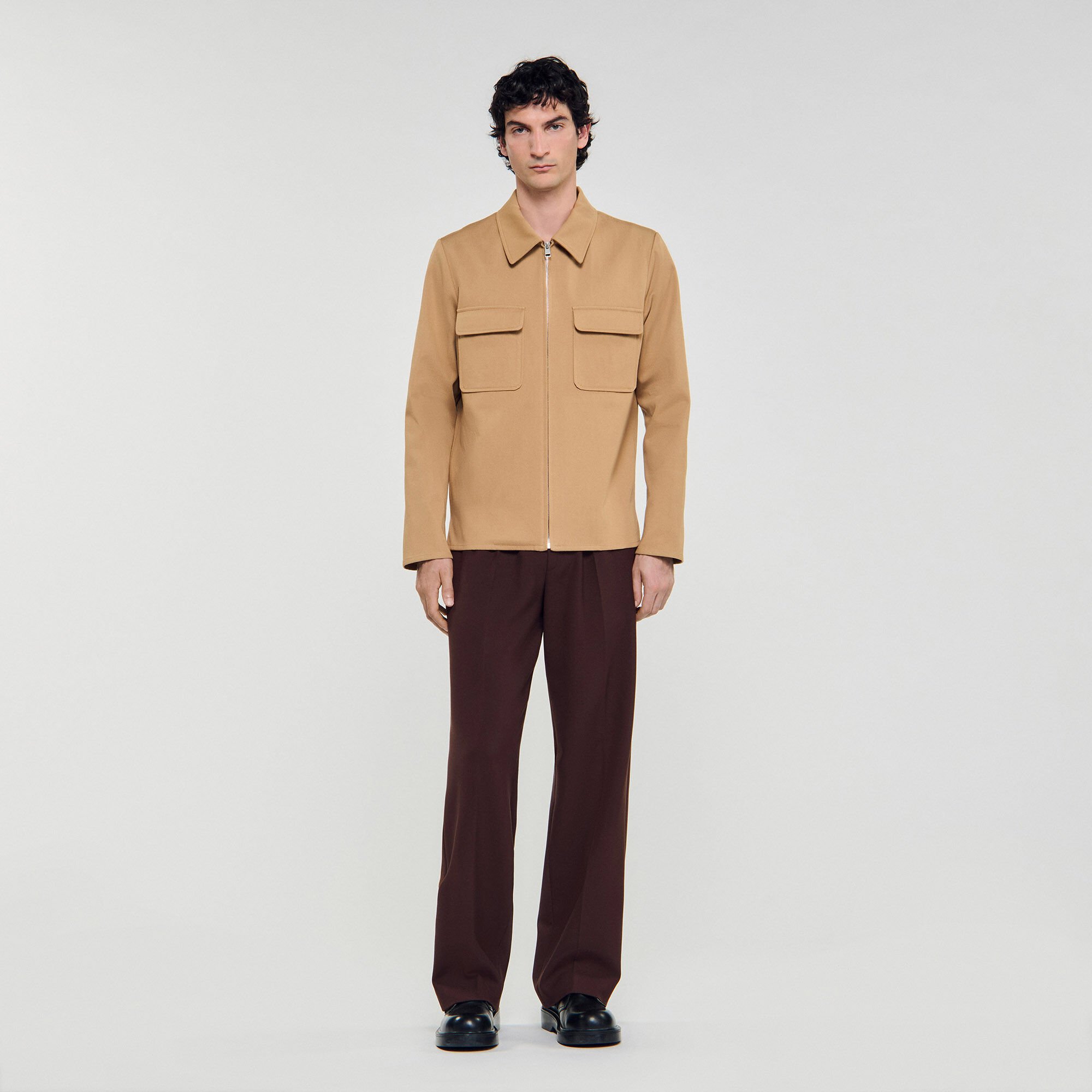 Jacke mit Reißverschluss