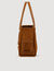 Suede shopping bag
