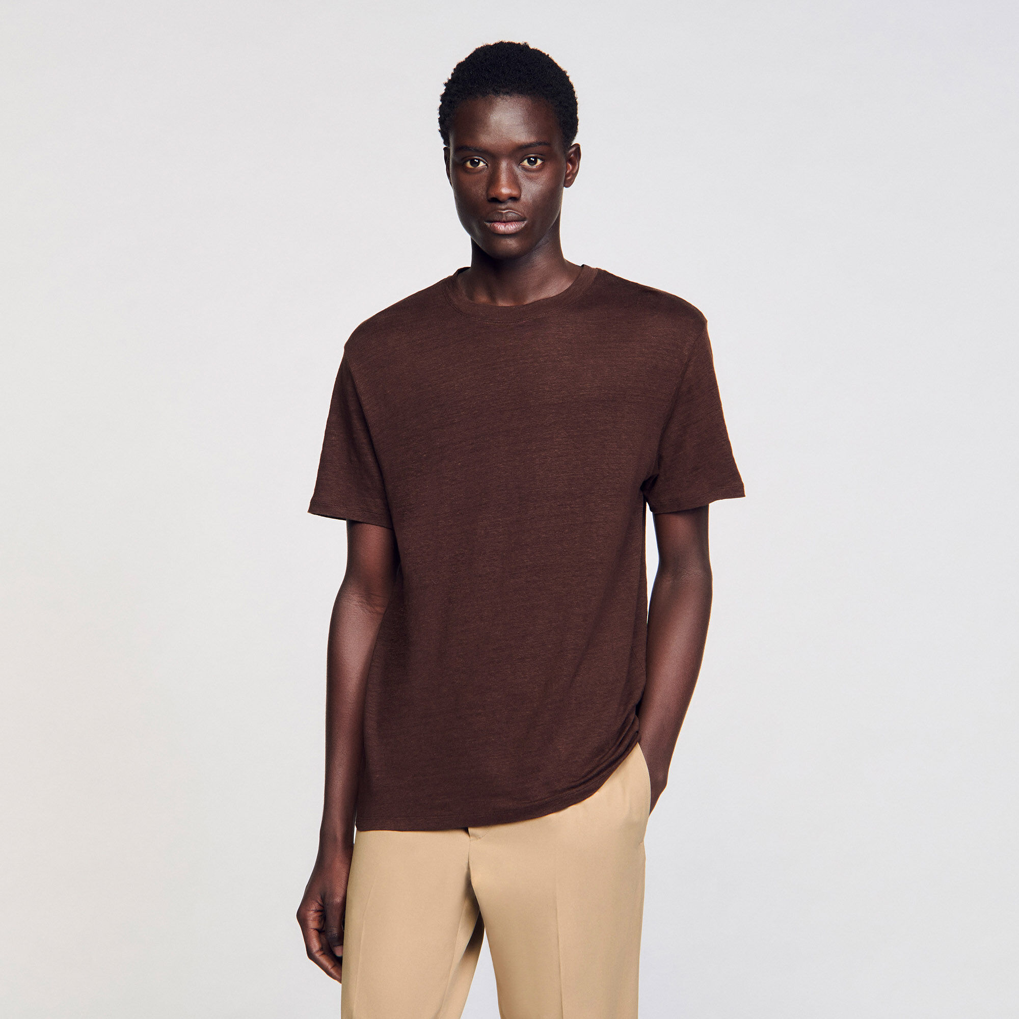 T-shirt en lin certifié