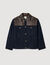 Blouson aus Denim und Leder