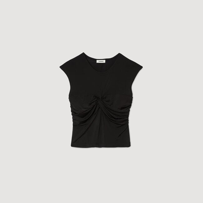 T-shirt drapé