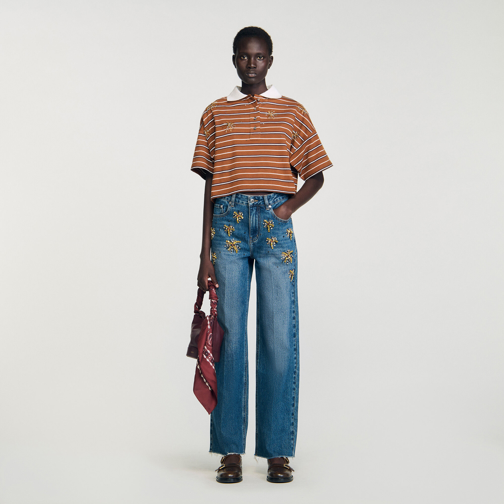 Rhinestone jeans