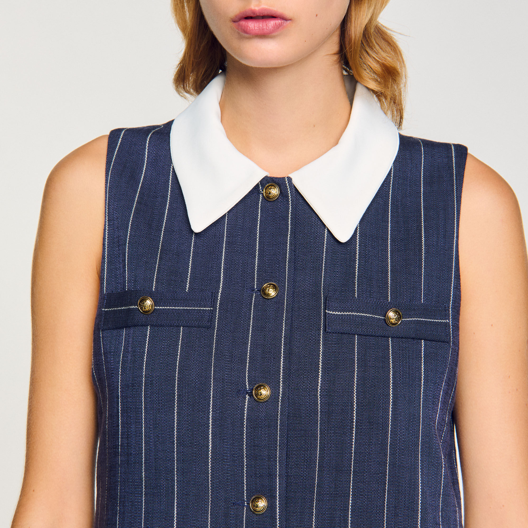 Short striped dress