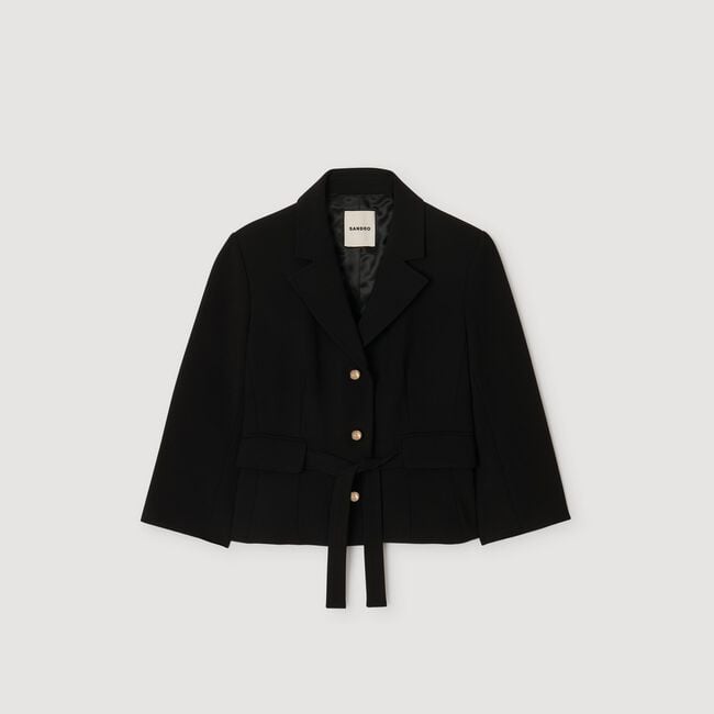 Short tailored jacket