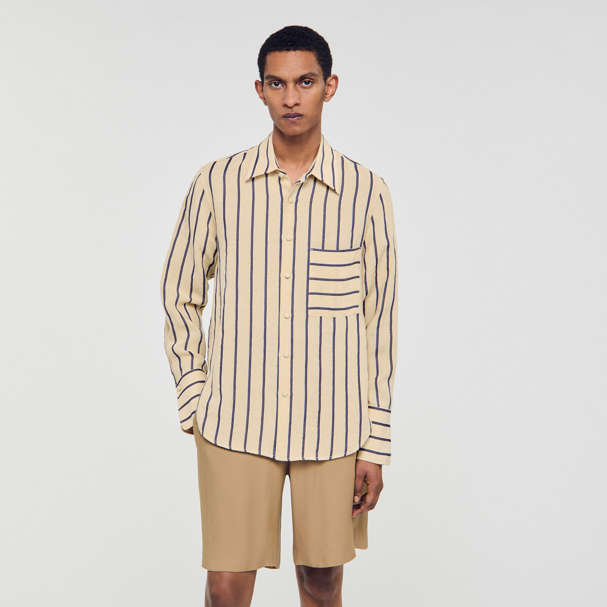 Chemise à rayures