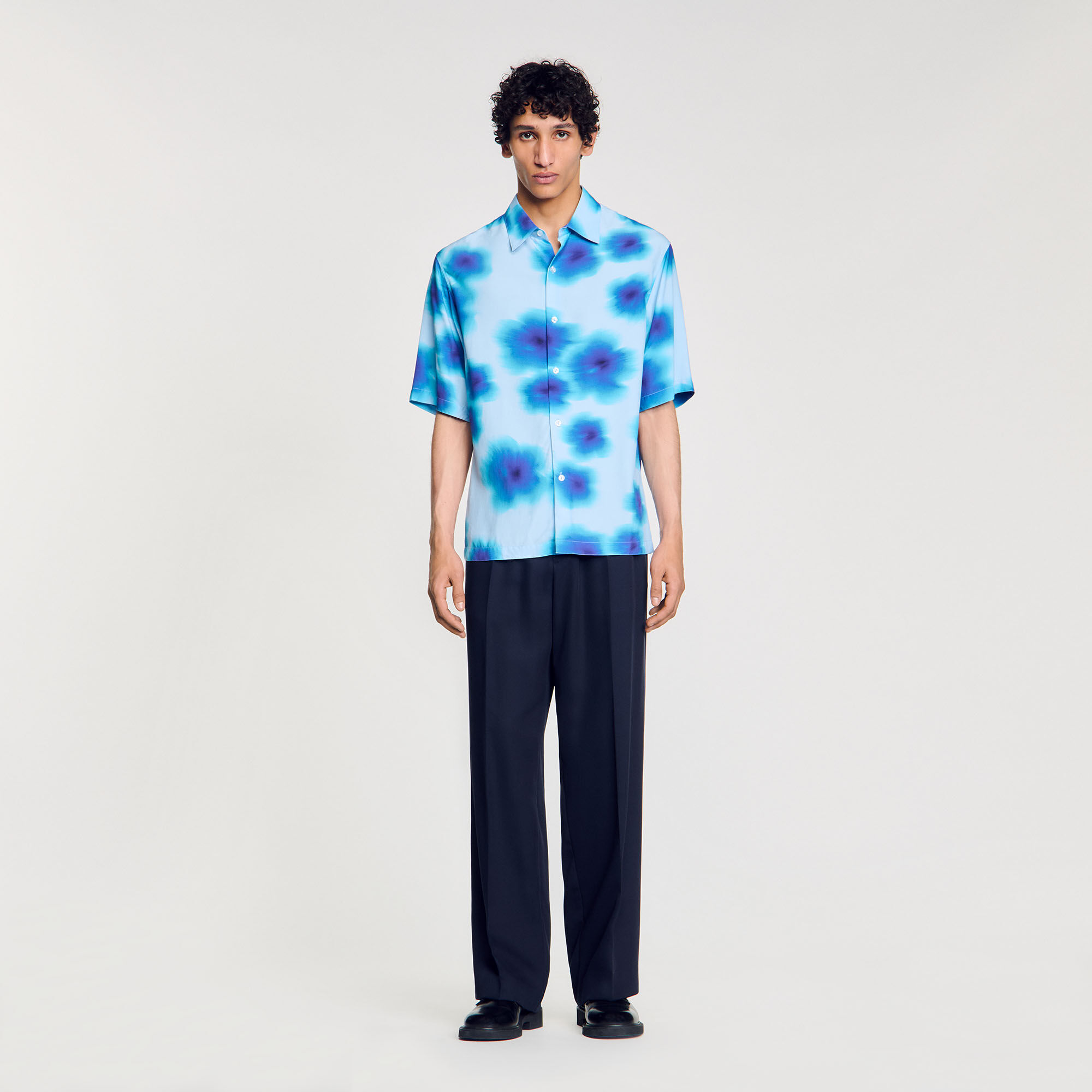 Hemd mit Blumenprint