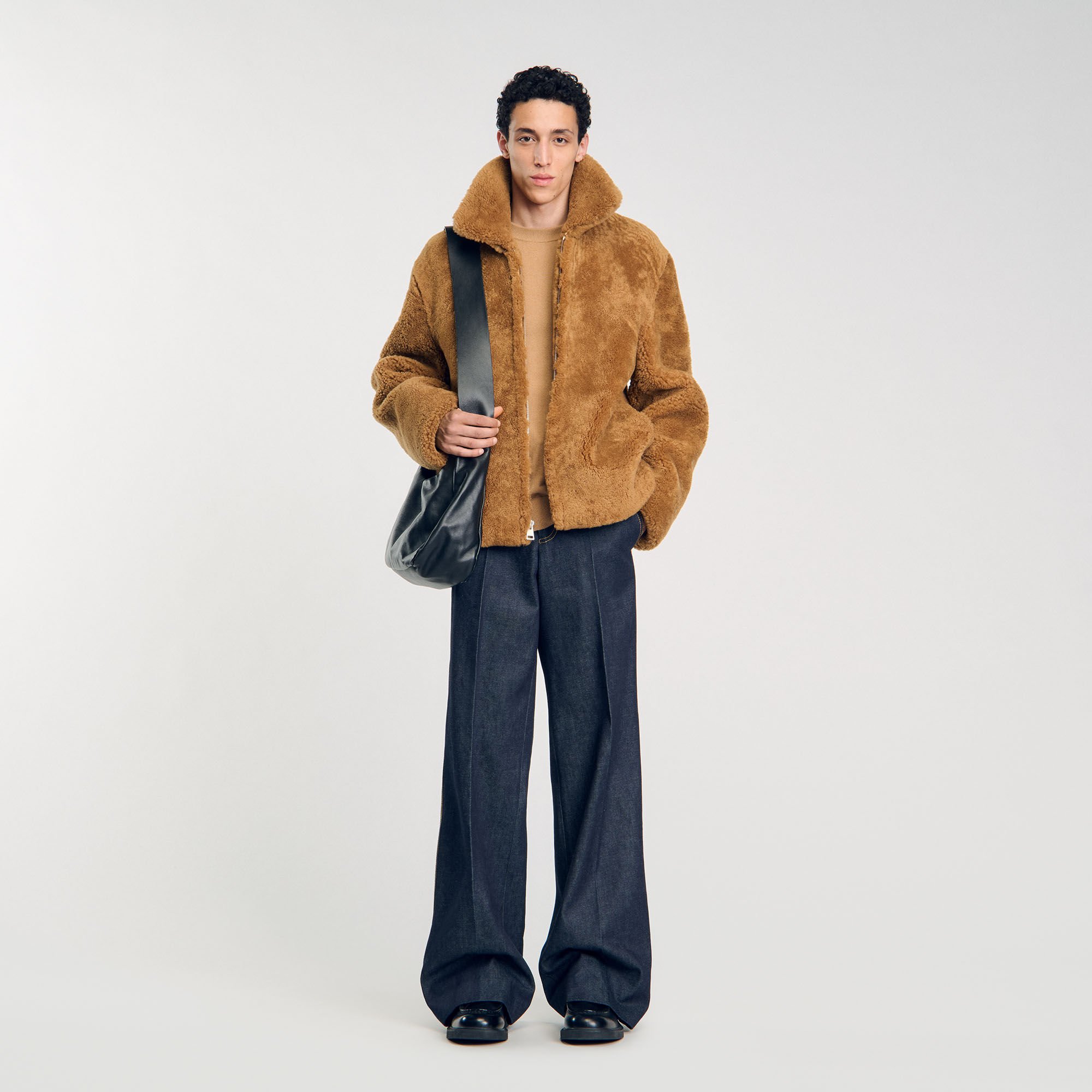 Shearling-Jacke