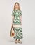 Robe longue à imprimé fleuri 
