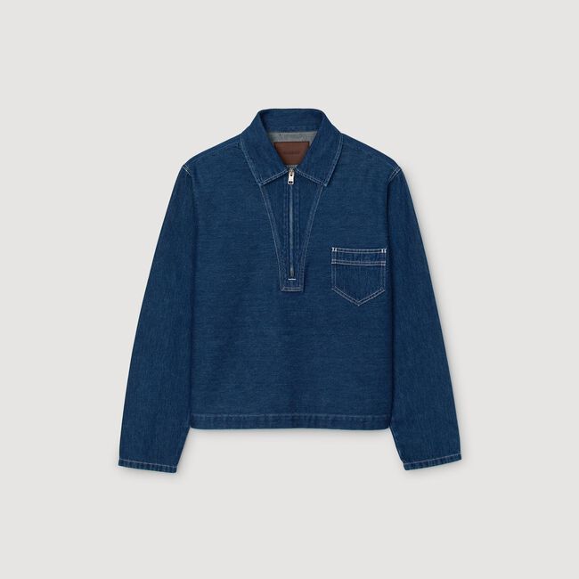 Denim tunic
