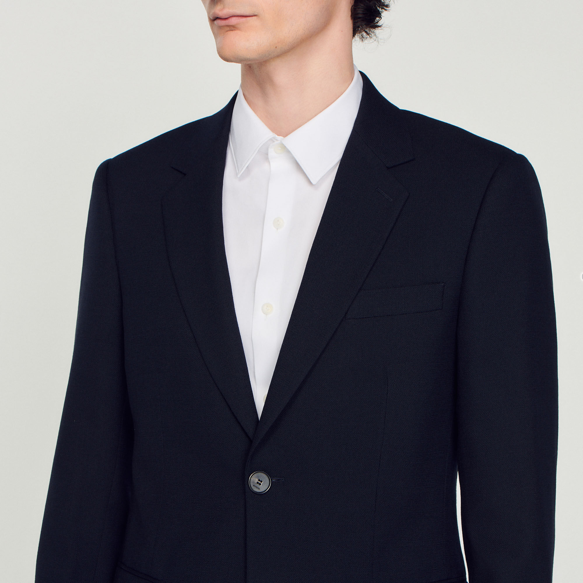 Veste de costume en laine homme store