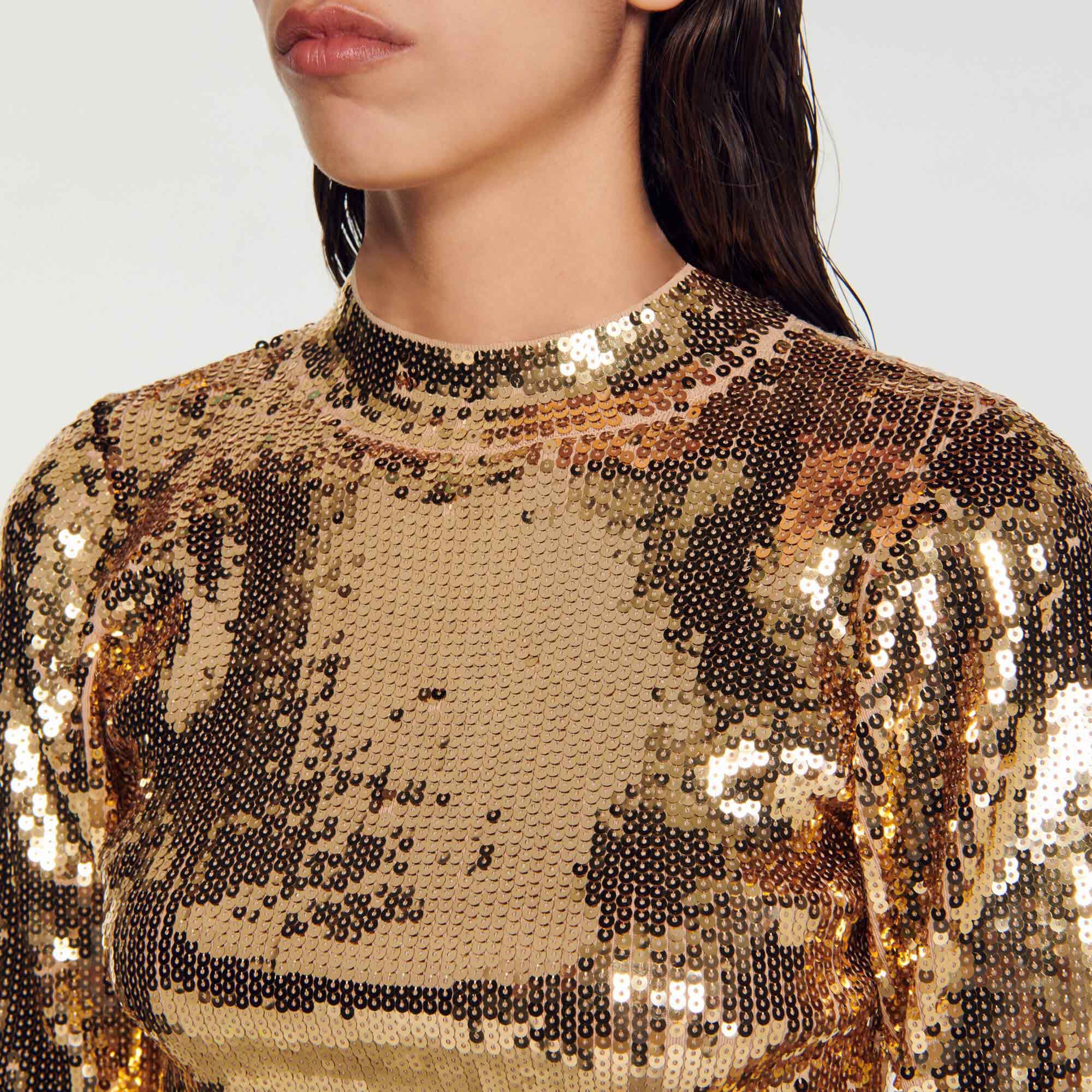Pull sandro online vert
