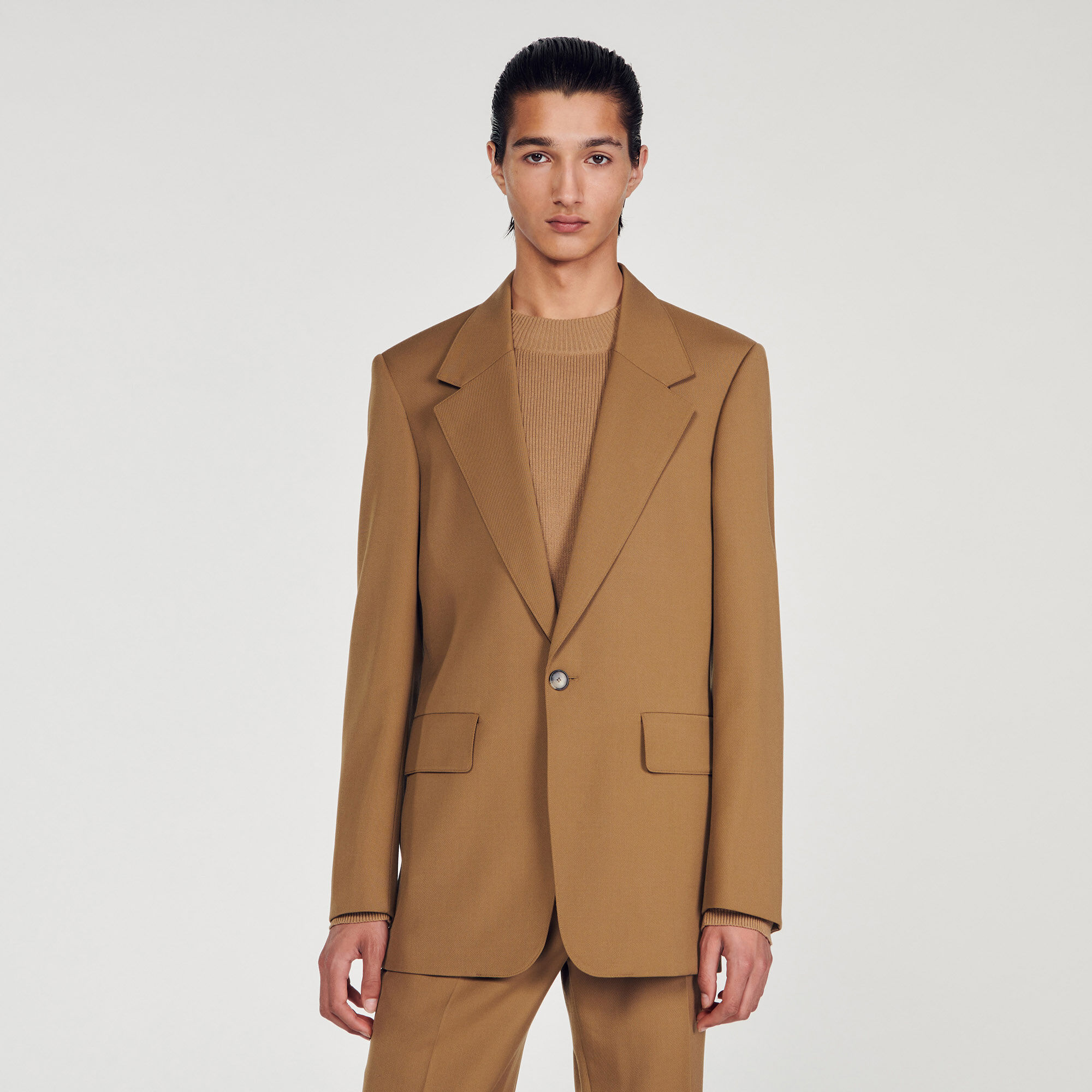 Veste costume sales camel