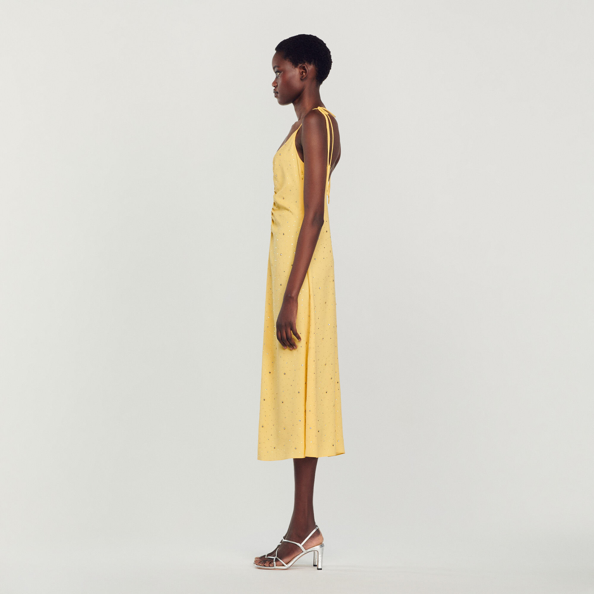 Robe 2025 sandro jaune