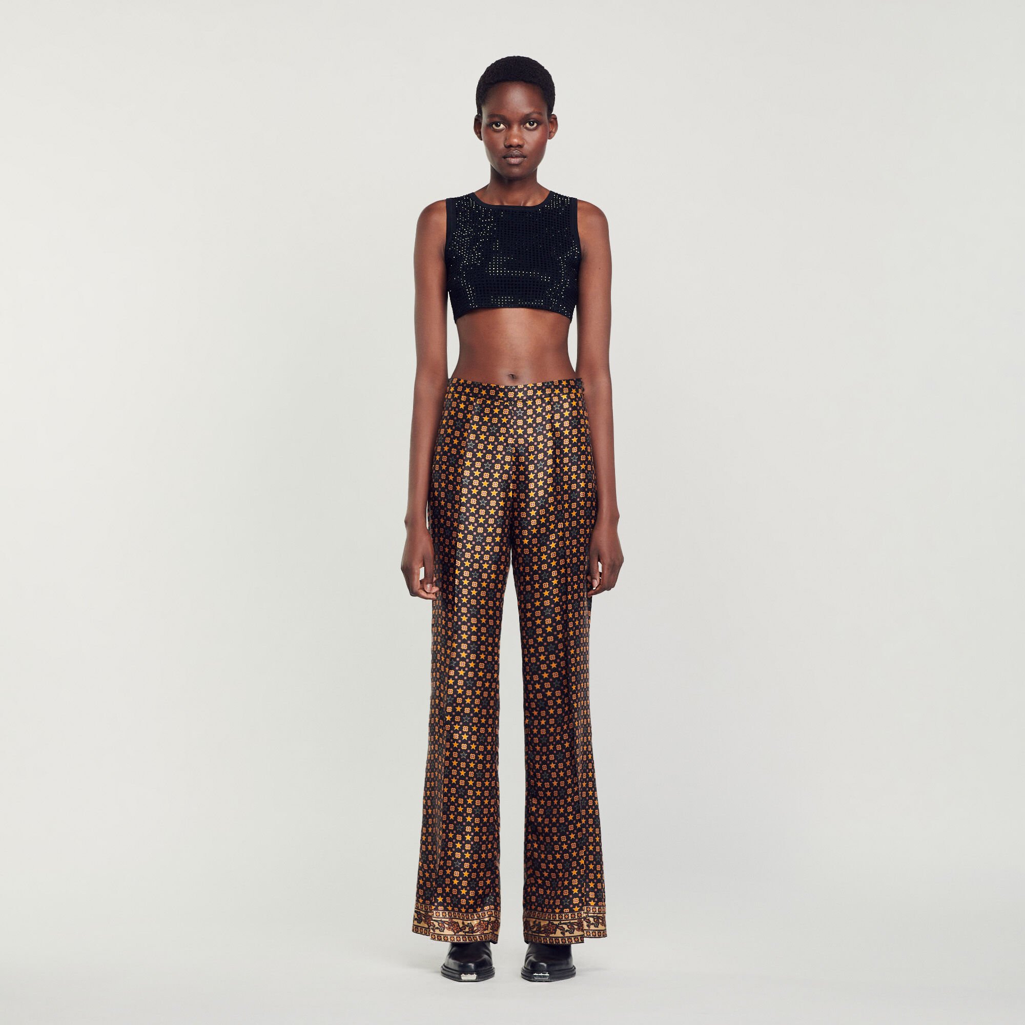 Theory satin-finish wide-leg Trousers - Farfetch