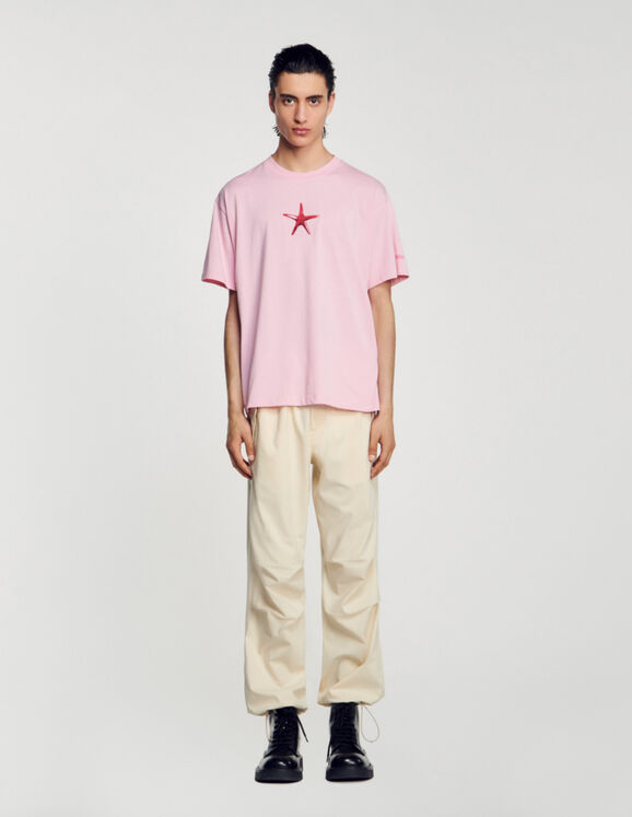 Starfish T-shirt Pink Homme